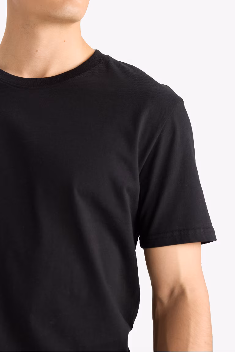 Oversize Fit Crew Neck Short Sleeve T-Shirt